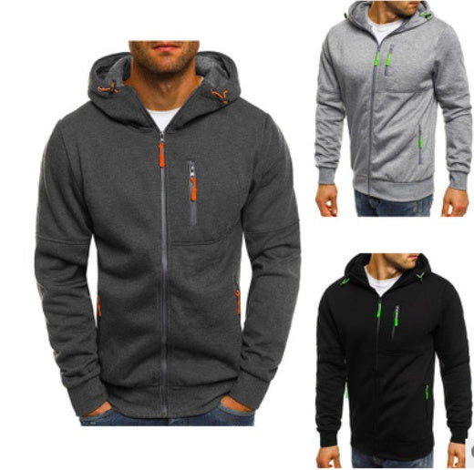 Men Hoodie Cotton Jacket - Exoteez Designs