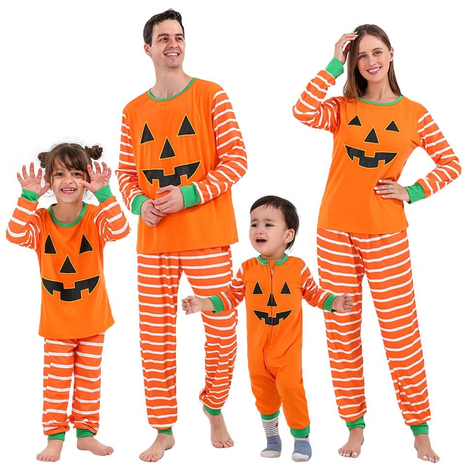 Halloween Family Pajama Set – Fun and Festive Matching Outfits - Exoteez Designs