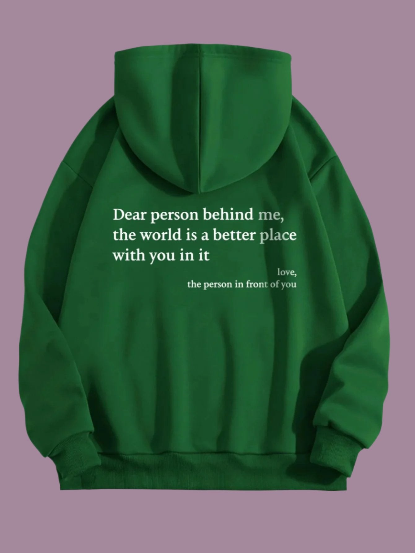 Inspirational Unisex Hoodie Cozy Stylish Positive Message - Exoteez Designs