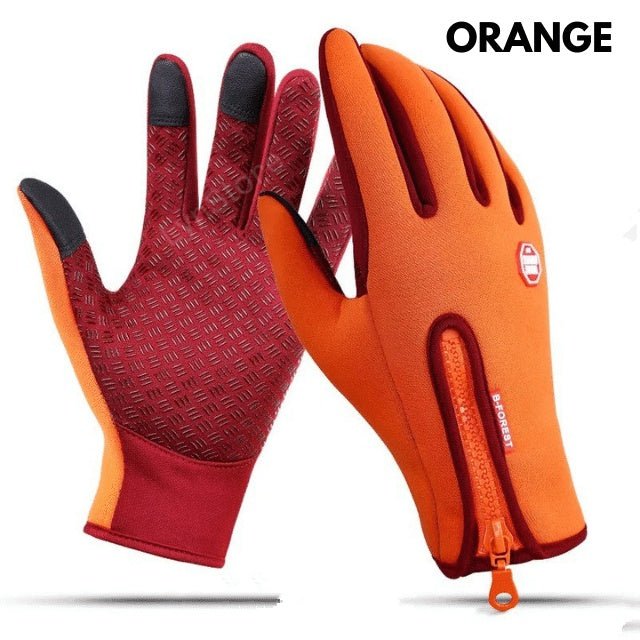 Winter Gloves Touch Screen Riding Motorcycle Sliding Waterproof Sports Gloves With Fleece - Exoteez Designs