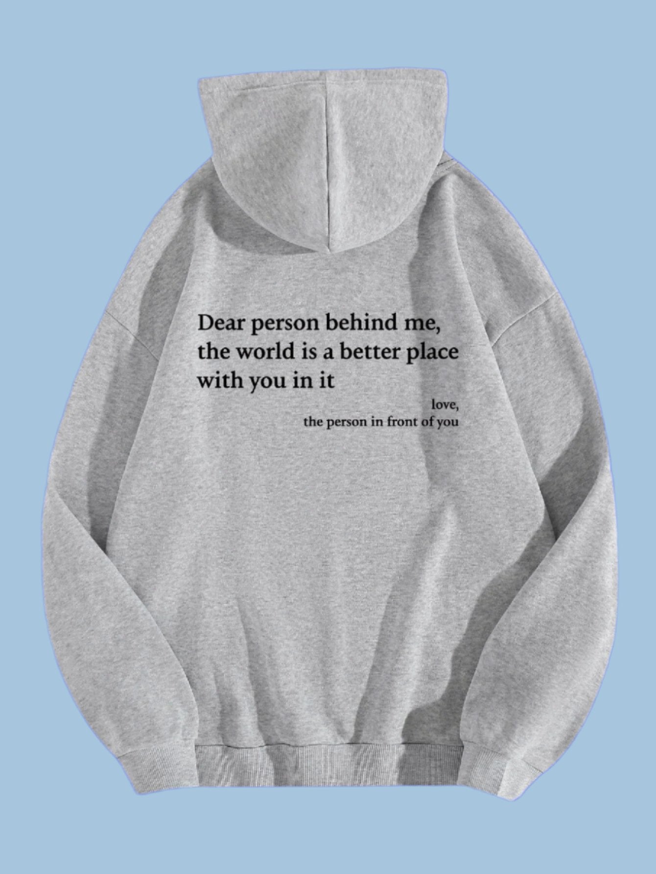 Inspirational Unisex Hoodie Cozy Stylish Positive Message - Exoteez Designs