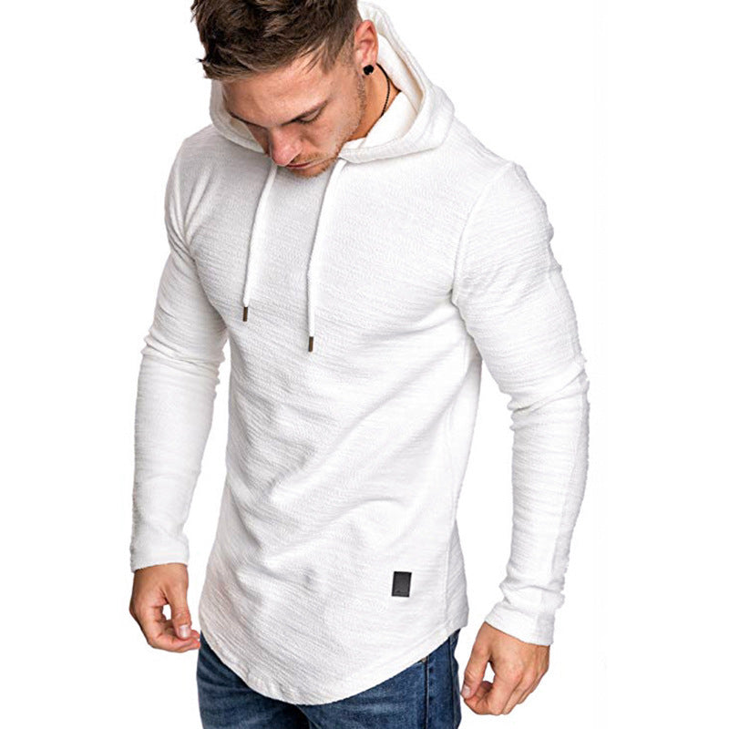 Men Hoodie Sweatshirt Casual Long Sleeve Slim Tops Gym T-shir - Exoteez Designs