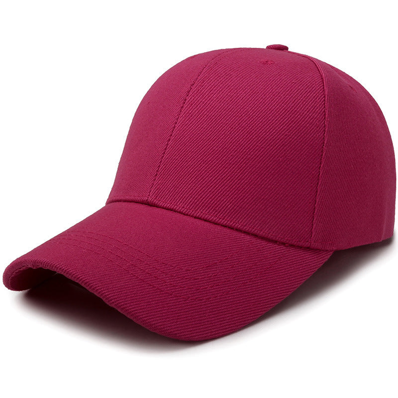 Classic Unisex Baseball Cap – Adjustable Cotton Sun Hat for Men & Women