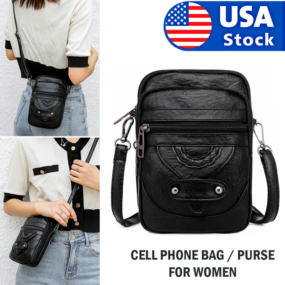 Women's Small Crossbody Cell Phone Purse Wallet Shoulder Bag