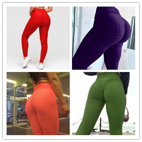 Booty Lifting Anti Cellulite Scrunch Leggings Without Pocket - Exoteez Designs