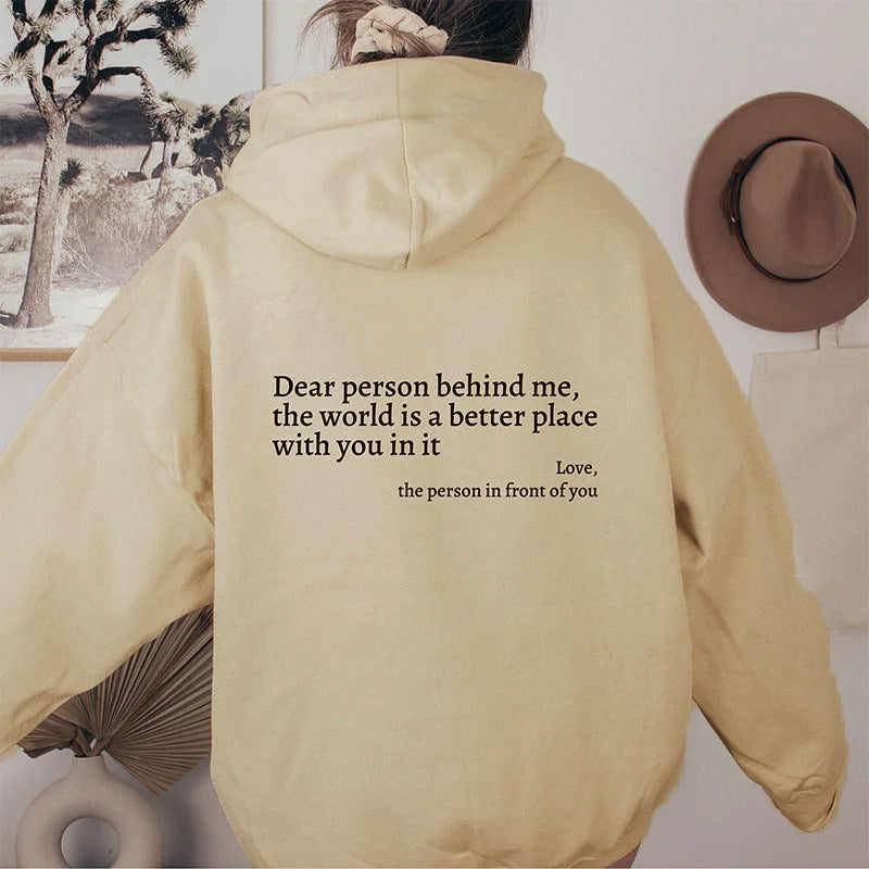 Inspirational Unisex Hoodie Cozy Stylish Positive Message - Exoteez Designs