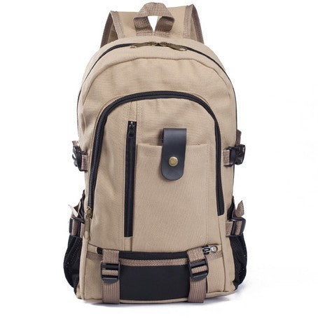 Men's Canvas Backpack – Versatile and Durable Student Bag for Everyday Use