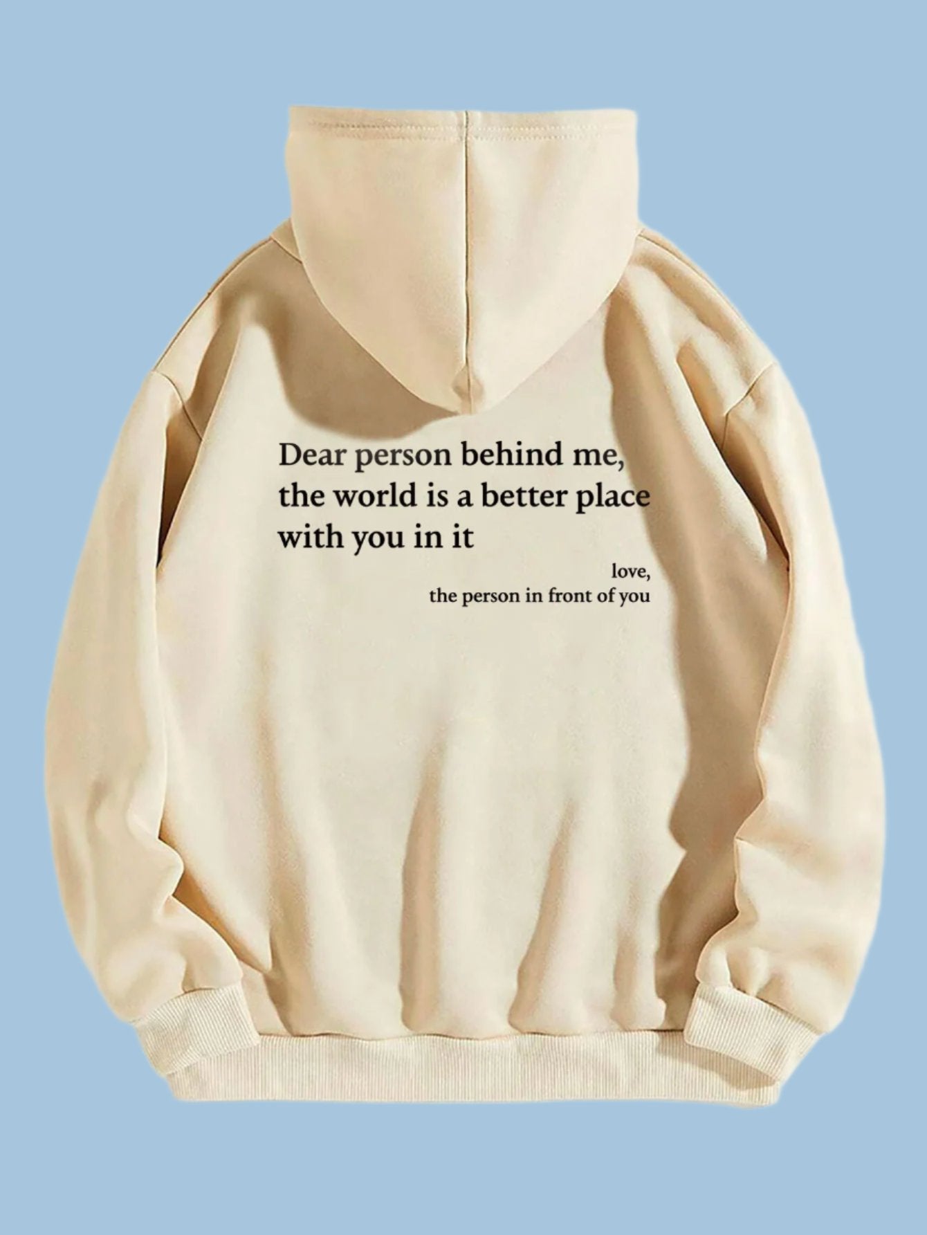 Inspirational Unisex Hoodie Cozy Stylish Positive Message - Exoteez Designs