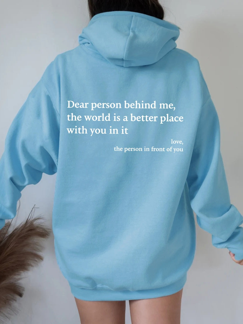 Inspirational Unisex Hoodie Cozy Stylish Positive Message - Exoteez Designs