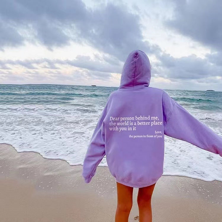 Inspirational Unisex Hoodie Cozy Stylish Positive Message - Exoteez Designs