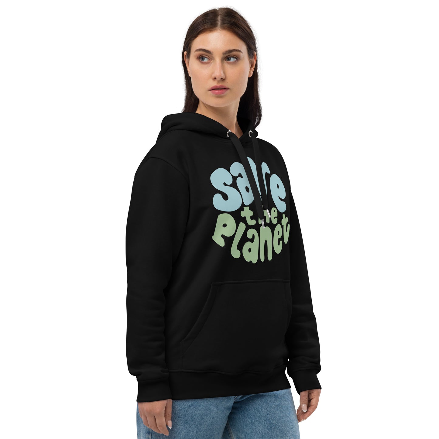 Save the Planet Premium Eco Hoodie Women