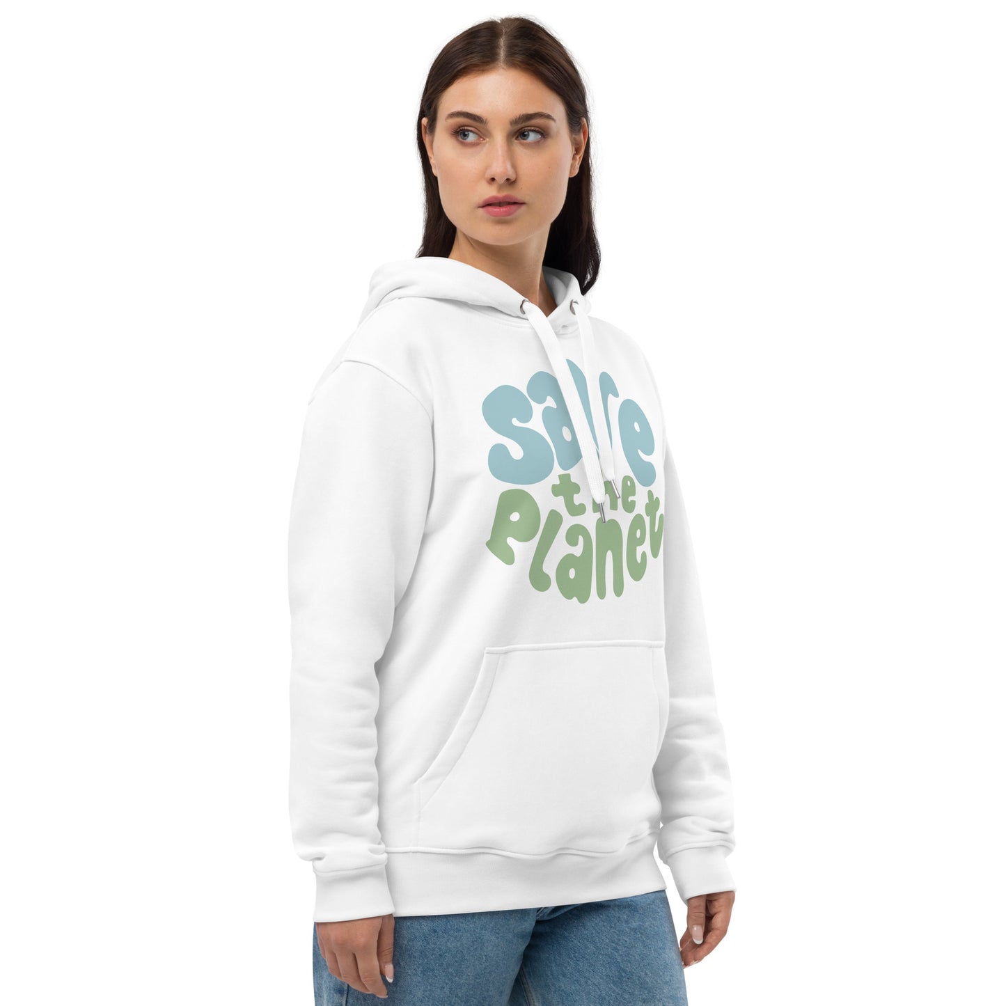 Save the Planet Premium Eco Hoodie Women